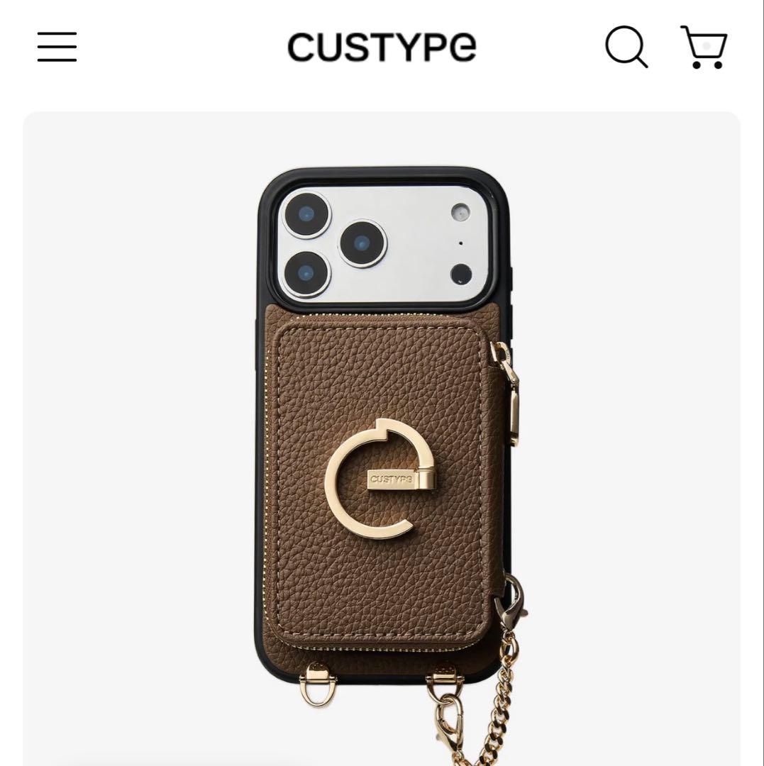 ☆riri☆CUSTYPE スマホケース iPhone16pro