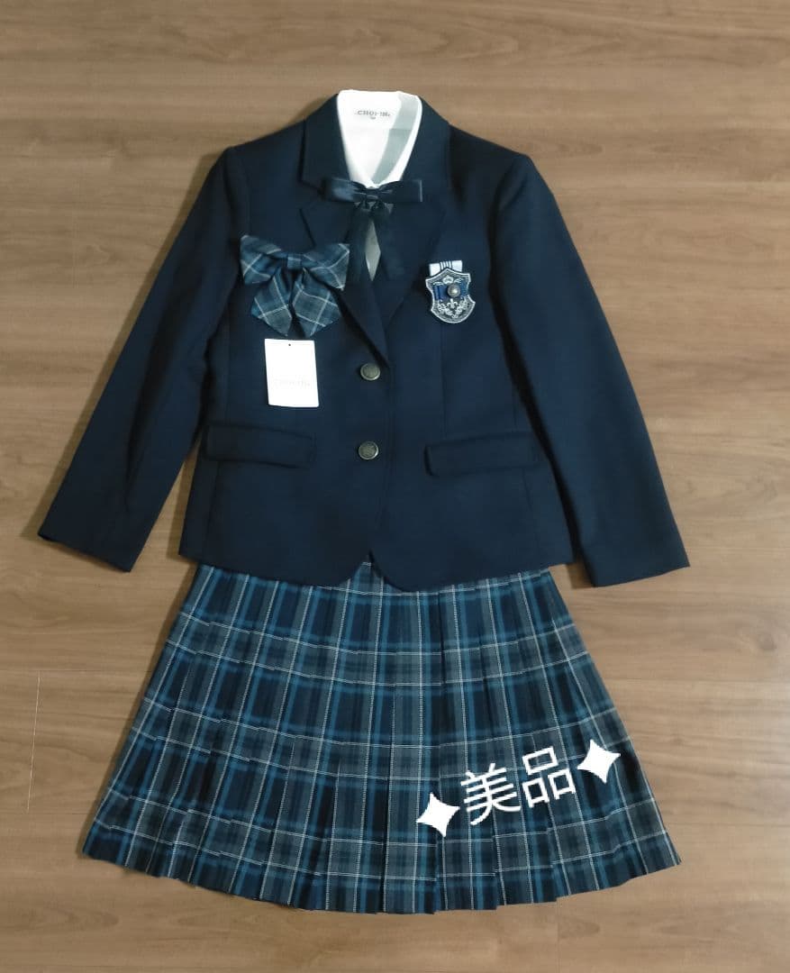 ショパン スーツ セットアップ フォーマル 卒業式 お受験 6点セット