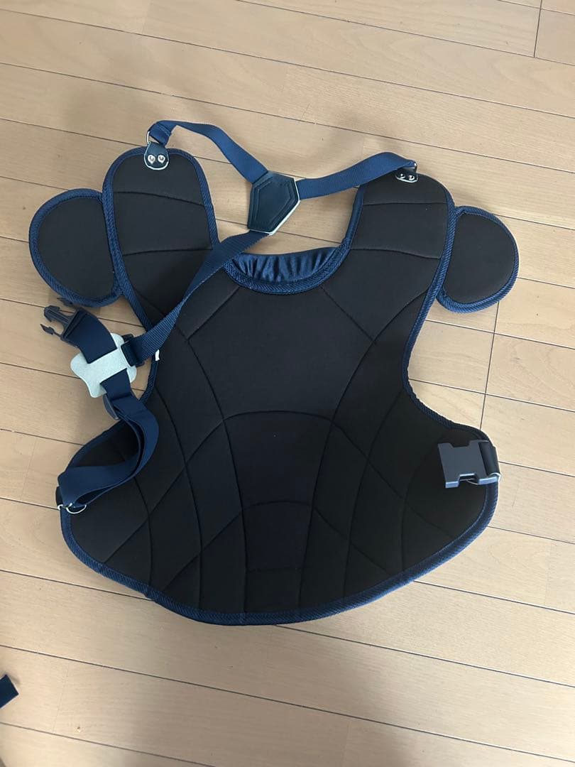 青りんご兄様　美品　ZETT JSBB 一般軟式用キャッチャー用レガース