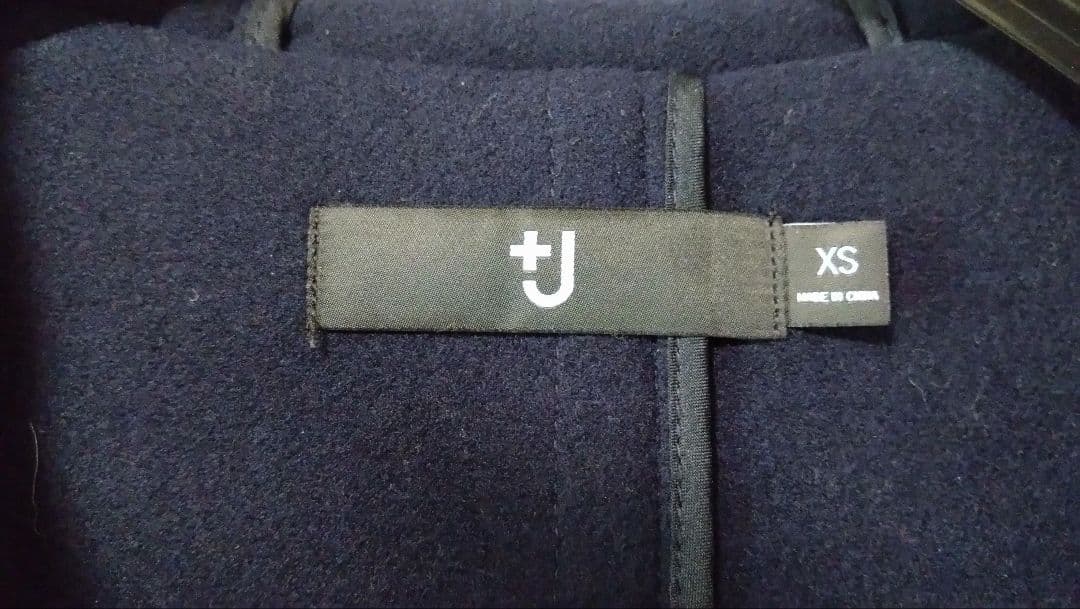 ユニクロ+J　ウールオーバーサイズダッフルコートXS　【試着のみ】