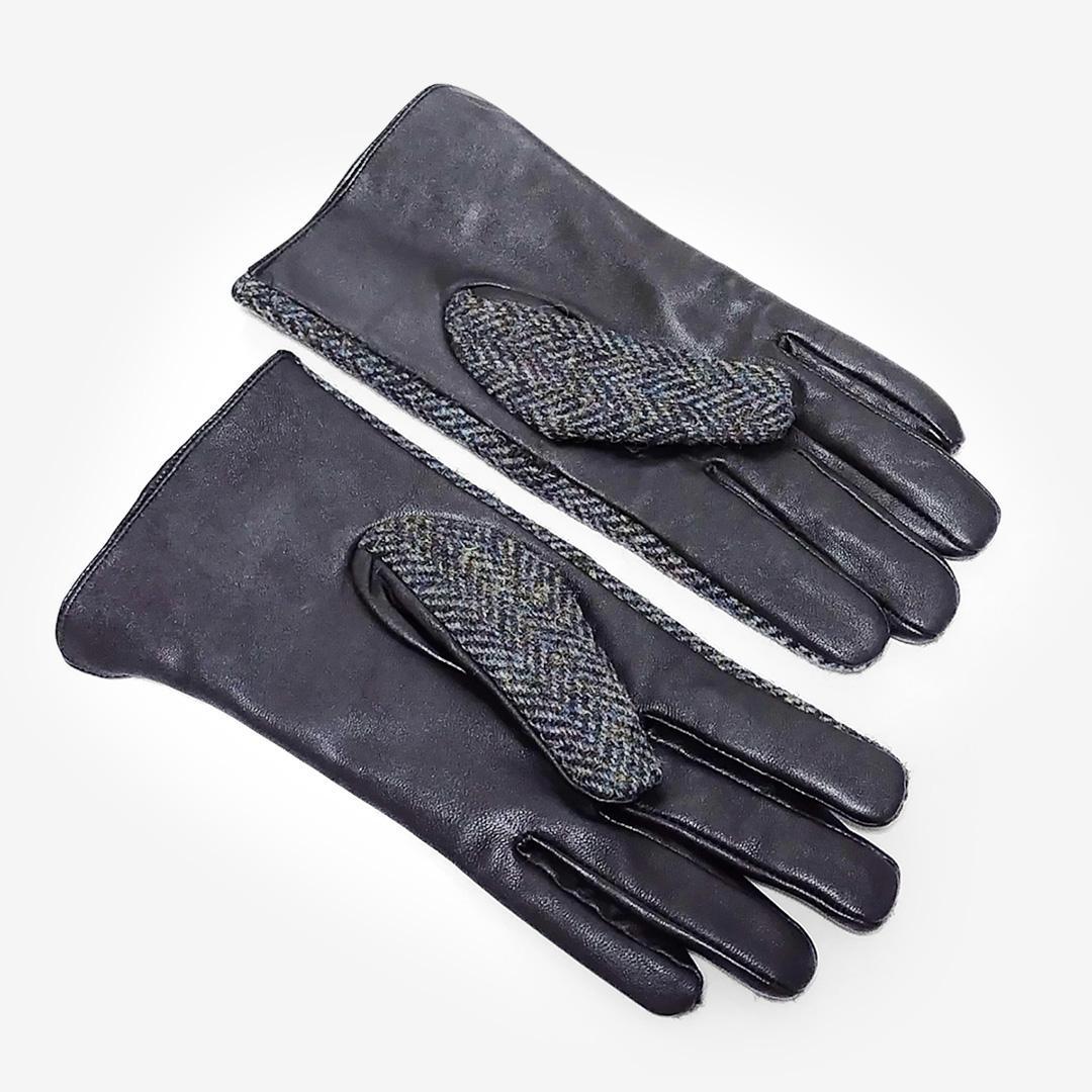 英国 Failsworth ハリスツイード キャロウェイ 手袋＆キャスケット帽子