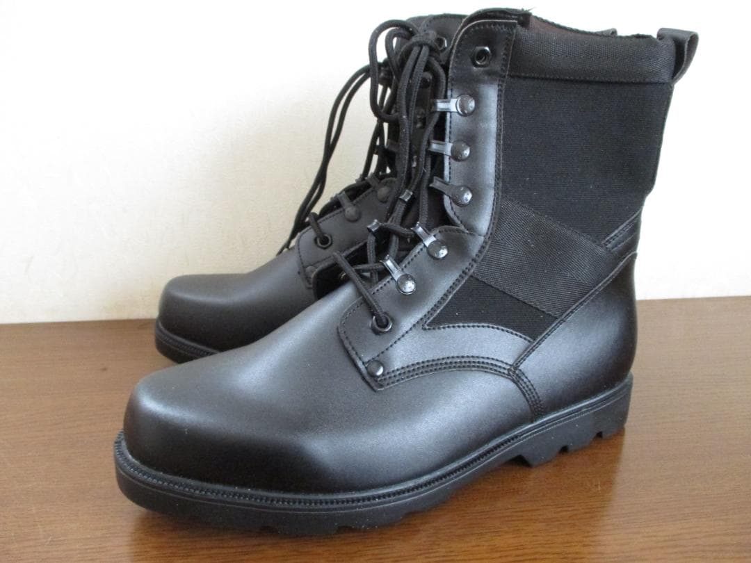 未使用　中国軍　サイズ46　28.0cm　07式戦闘靴　半長靴　コンバットブーツ