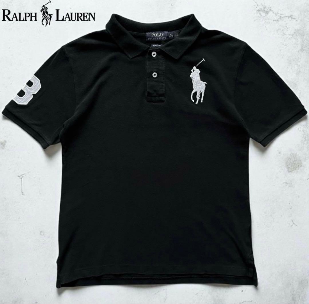 【チーフキーフ】Polo Ralph Lauren ビッグポニー ポロシャツ 黒