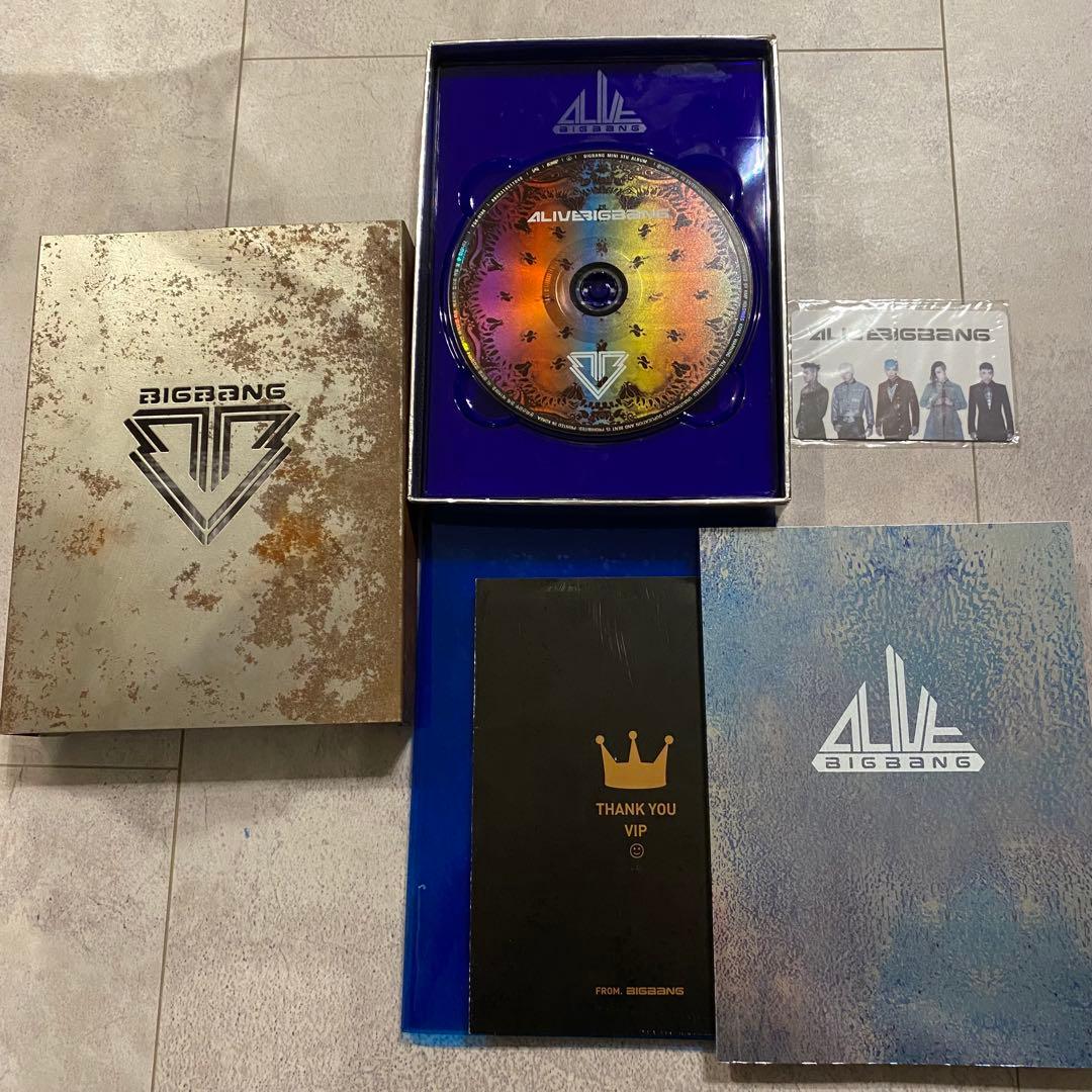 レア　BIGBANG ALIVE 初回限定　韓国版