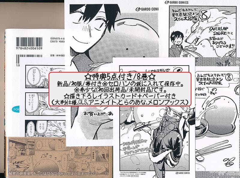 ☆アニメ化作品/特典付き とんでもスキルで異世界放浪メシ スイの大冒険 6-8巻