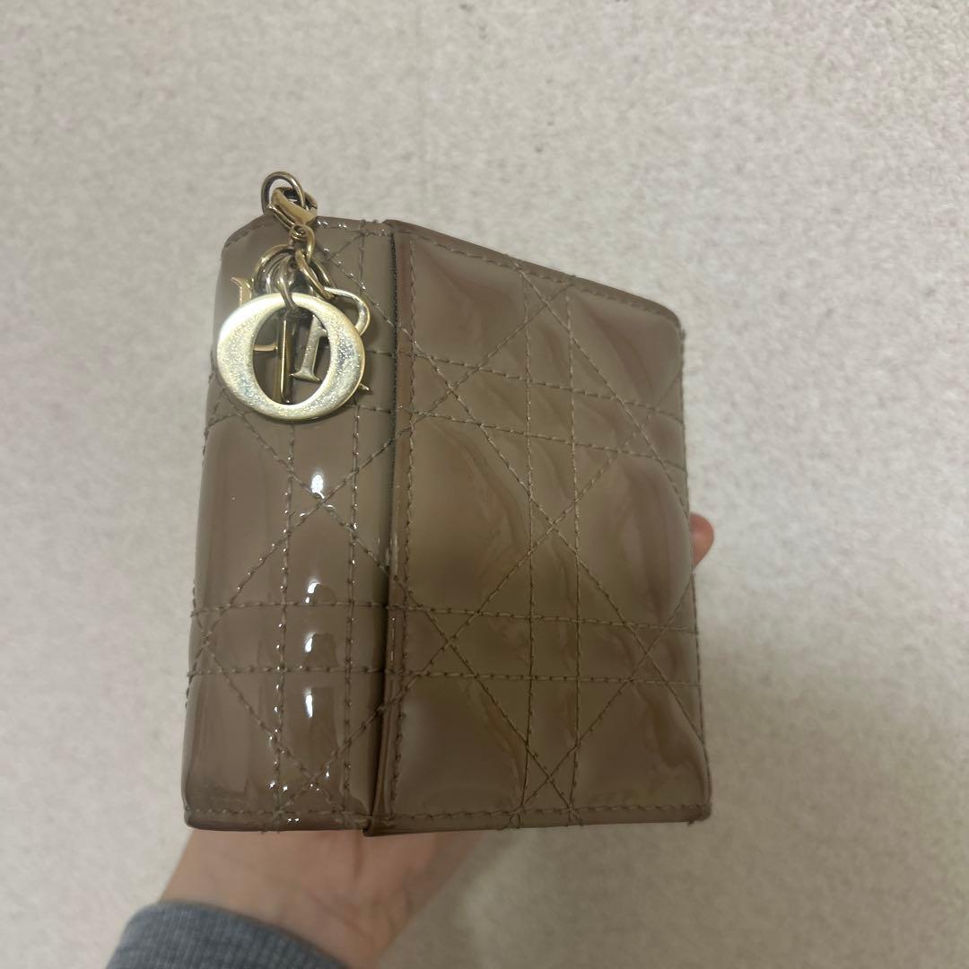 Dior Lady Dior Lotus 二つ折り財布