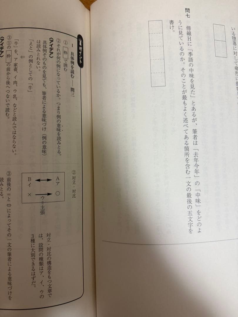 内野博之　合格への現代文読解法 駿台DVD4巻　テキスト1冊