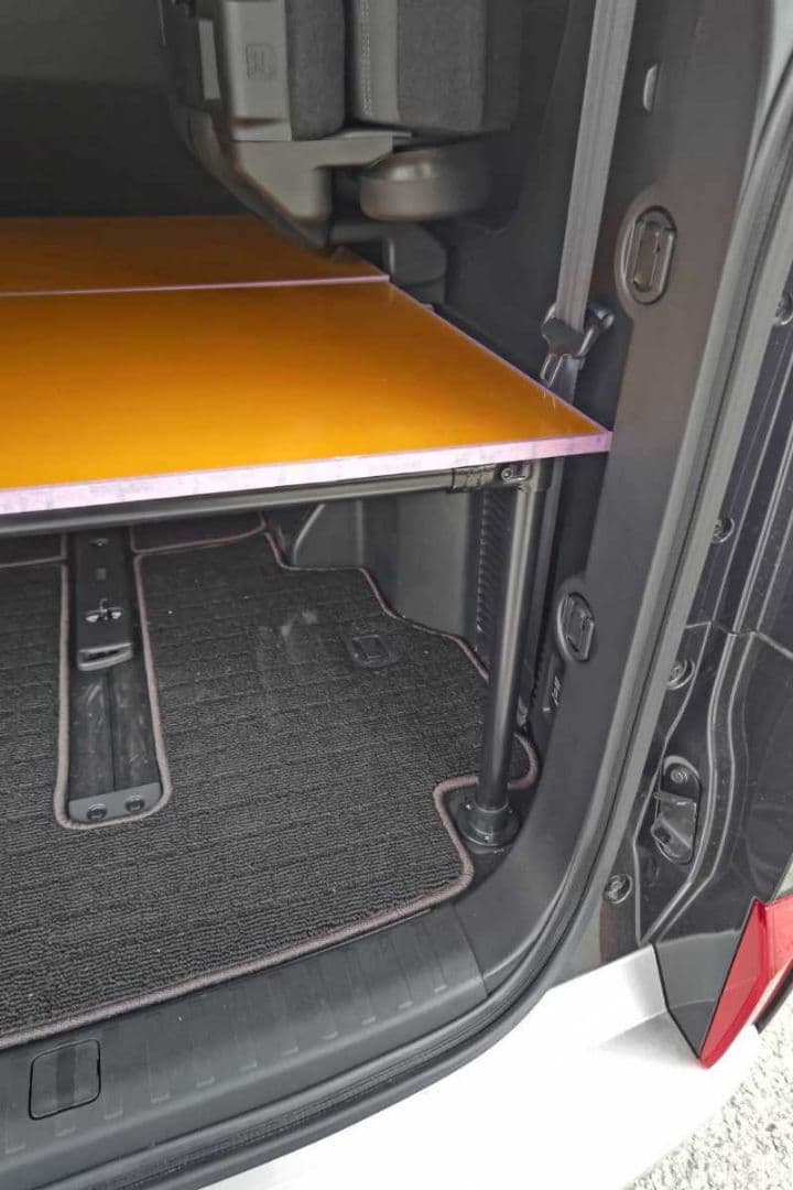 デリカ D5 ベッドキット　パイプのみ　アウトドア　整理　収納　　　車中泊