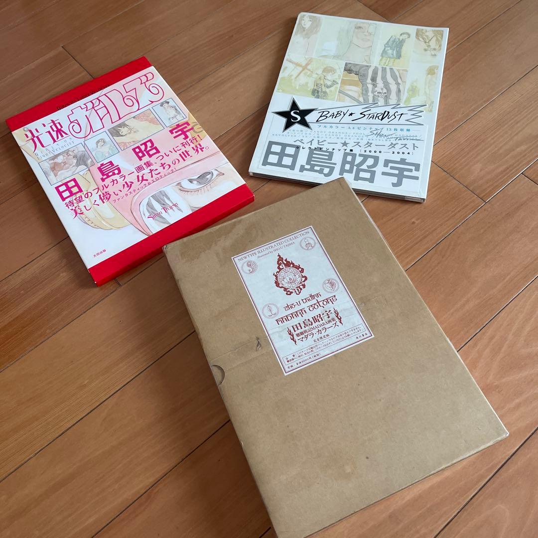 マダラカラーズ・光速ガールズ・ベイビー★スターダスト 3冊セット 田島昭宇画集