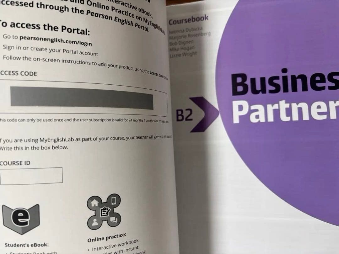 Business Partner B2 Coursebook 新品