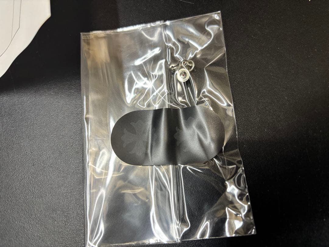 確実正規　CHROME HEARTS クロスピアス　インボイス付き