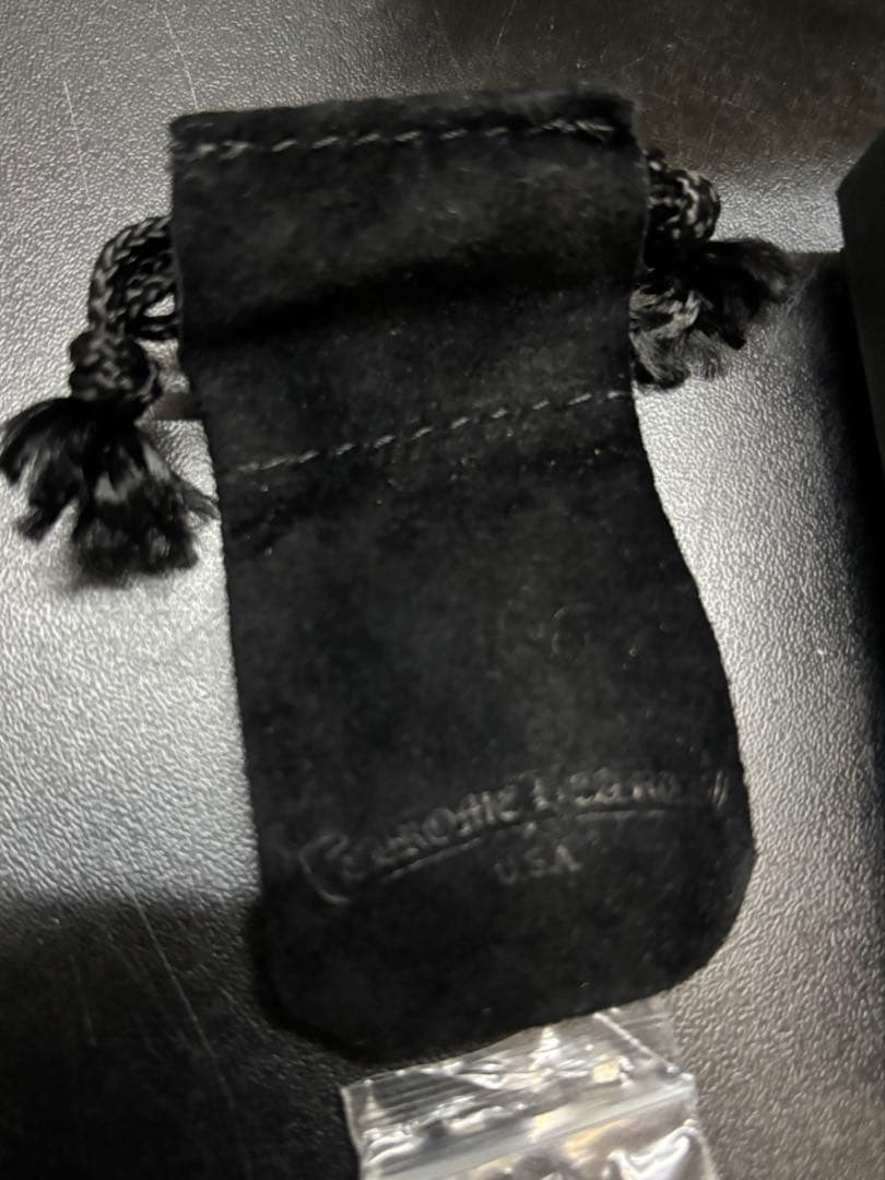 確実正規　CHROME HEARTS クロスピアス　インボイス付き