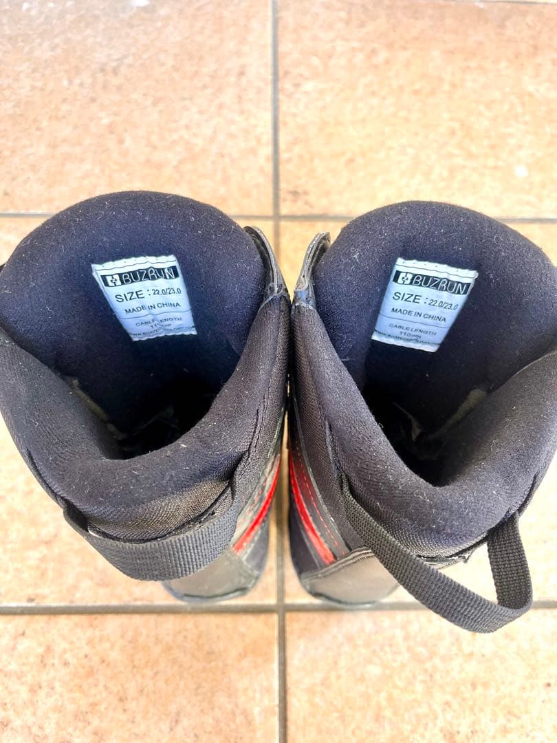 美品 ☆ スノーボード ビンディング ブーツ ☆ 子ども 110 22 23