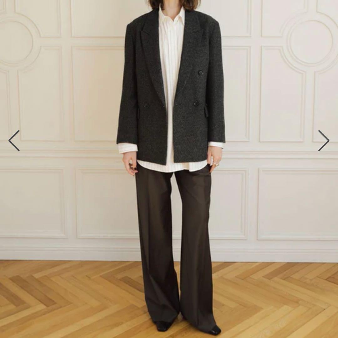 ウールネップテーラードジャケット