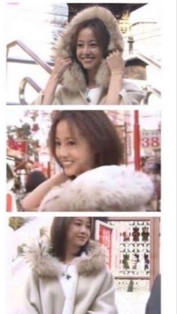 GRACE CONTINENTAL リバーシブル ケープ　ファーストール