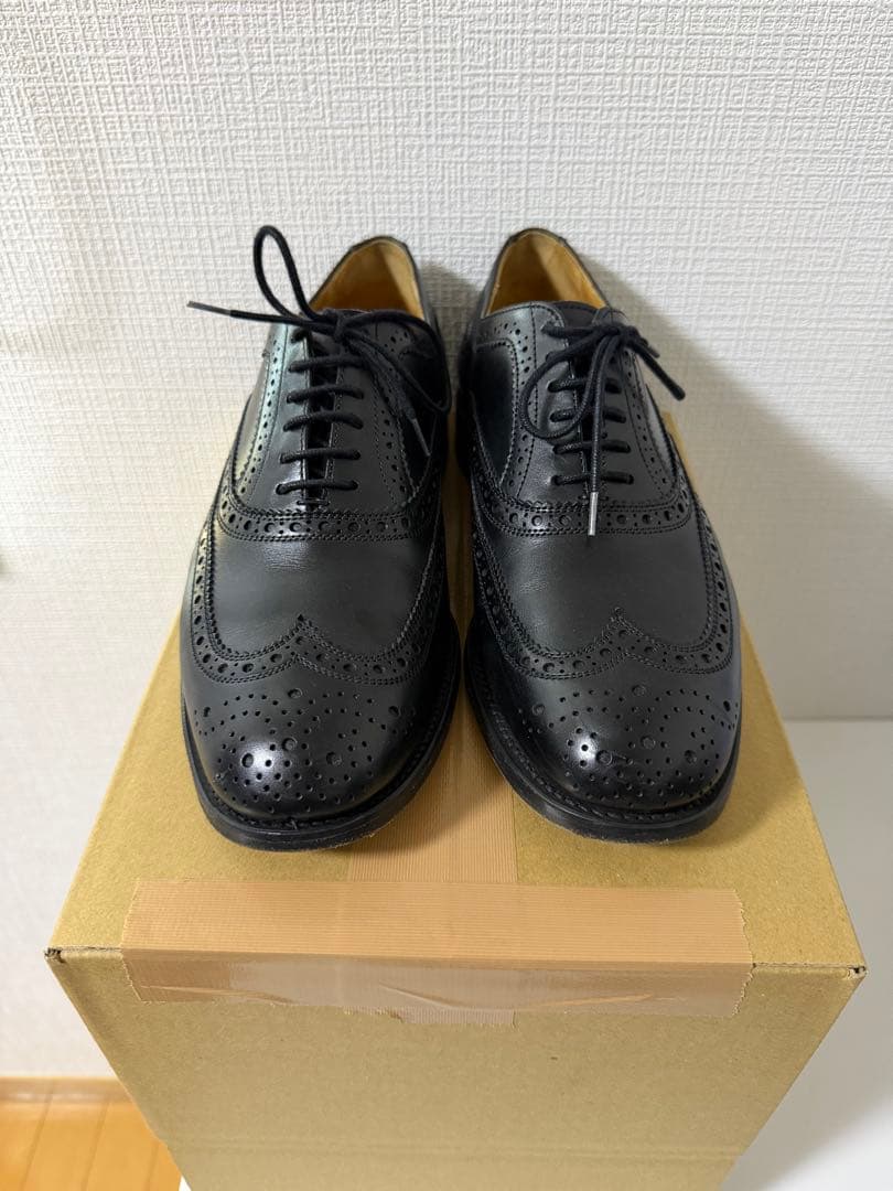 【美品】Berwick ウイングチップ UK7.5