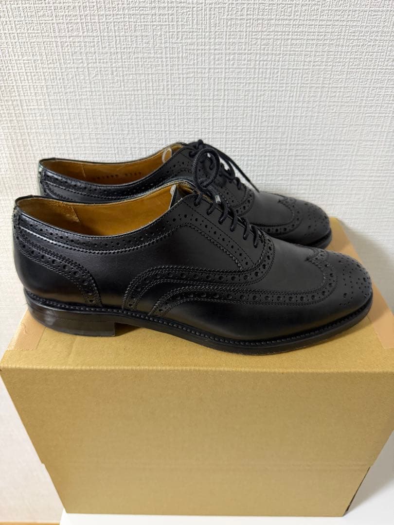 【美品】Berwick ウイングチップ UK7.5