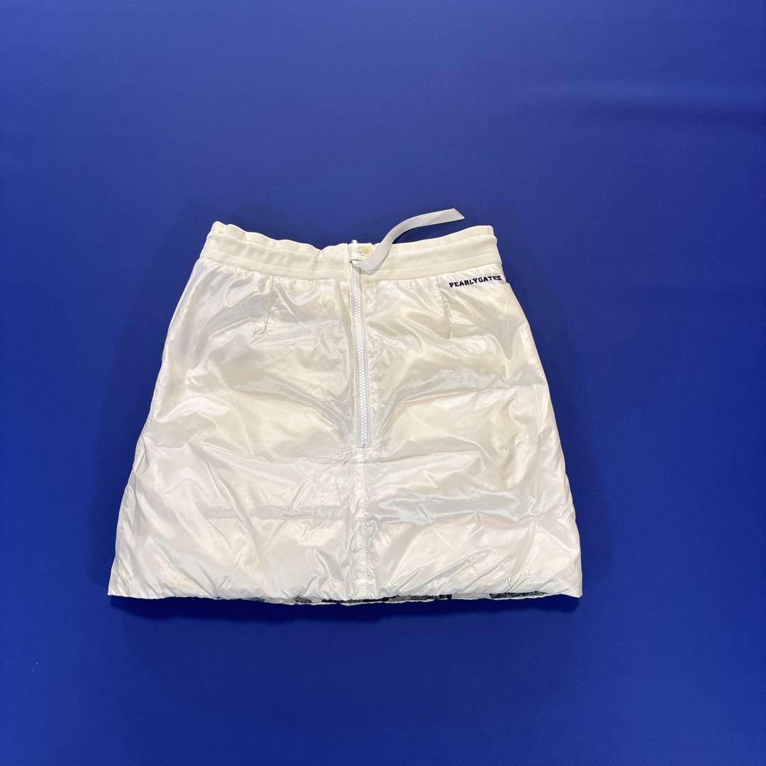 パーリーゲイツ　ダウンスカート　リバーシブル　カモフラ　0/S ドロスト