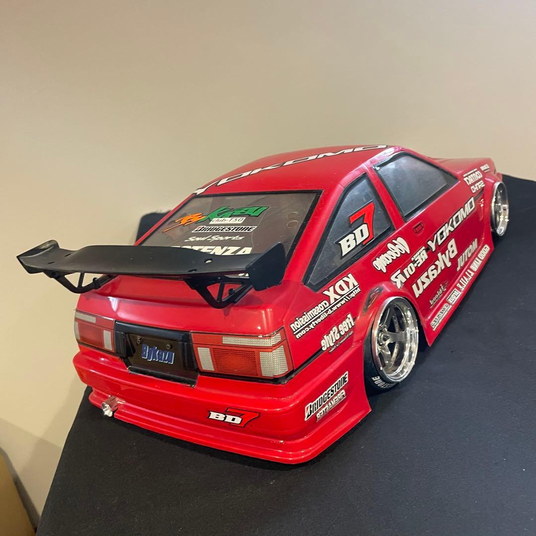 トヨタ　レビン86　ドリフト　1/10 ラジコン　ボディ　トレノ 85