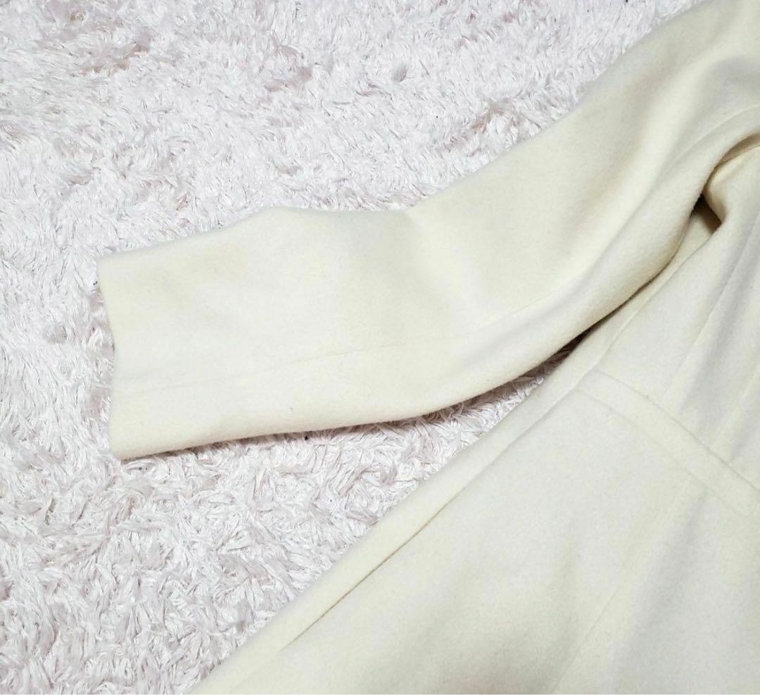 CELFORD セルフォード 36 S フレアロングコート アイボリー 美品