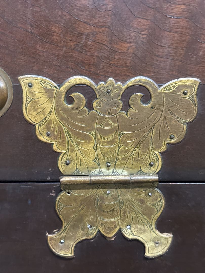 李朝箪笥　薬箪笥、薬タンス、チェスト、引き出し、小物収納、収納棚、戸棚、店舗什器