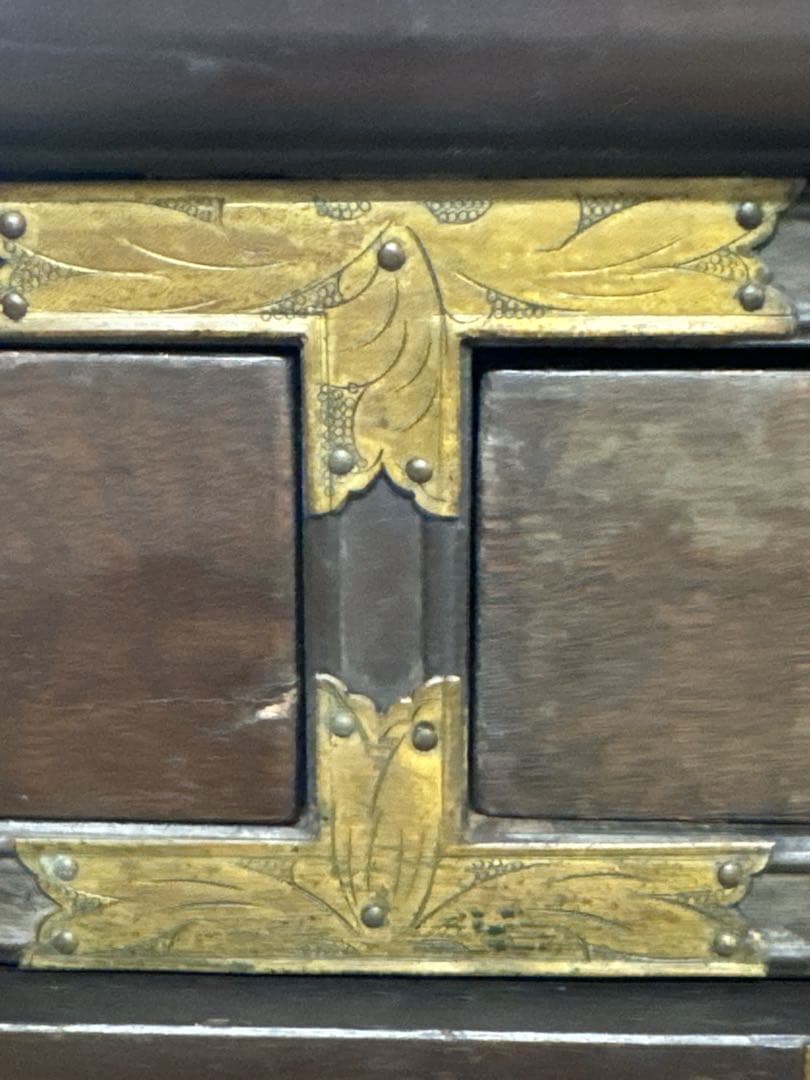 李朝箪笥　薬箪笥、薬タンス、チェスト、引き出し、小物収納、収納棚、戸棚、店舗什器