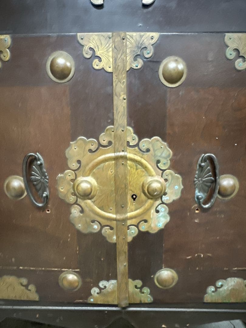 李朝箪笥　薬箪笥、薬タンス、チェスト、引き出し、小物収納、収納棚、戸棚、店舗什器