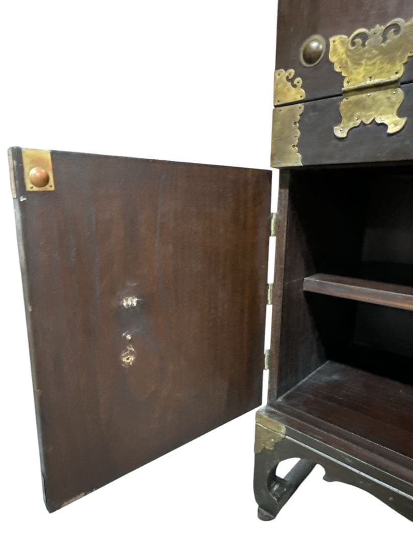 李朝箪笥　薬箪笥、薬タンス、チェスト、引き出し、小物収納、収納棚、戸棚、店舗什器