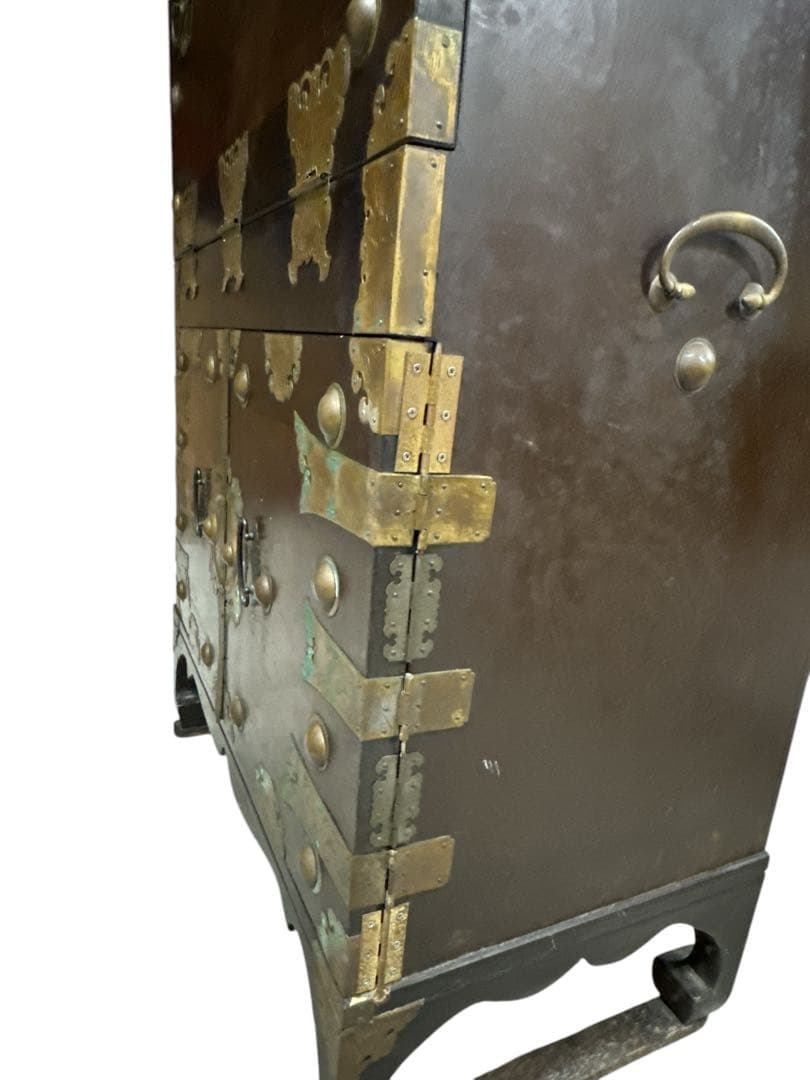 李朝箪笥　薬箪笥、薬タンス、チェスト、引き出し、小物収納、収納棚、戸棚、店舗什器