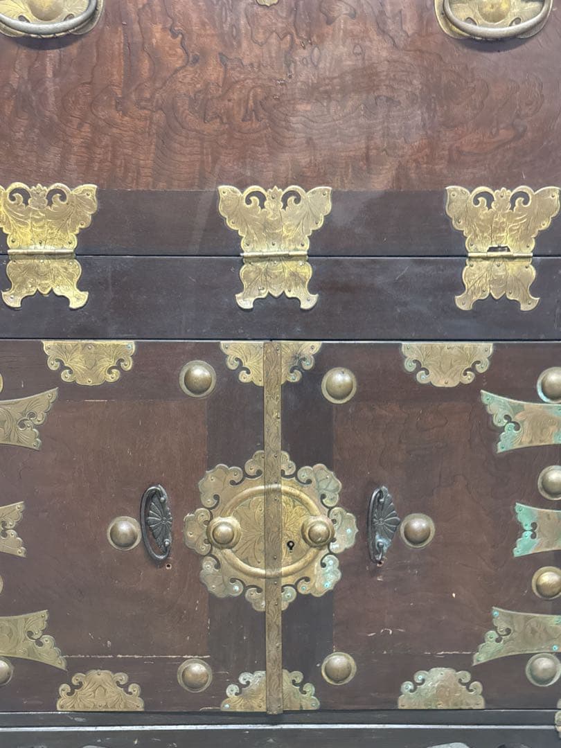 李朝箪笥　薬箪笥、薬タンス、チェスト、引き出し、小物収納、収納棚、戸棚、店舗什器