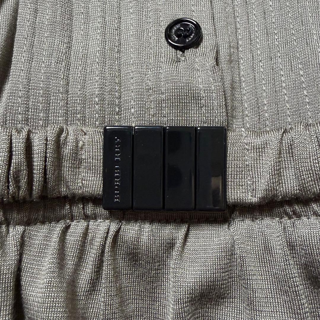 バーバリーロンドン ワンピース シルク混 胸タック