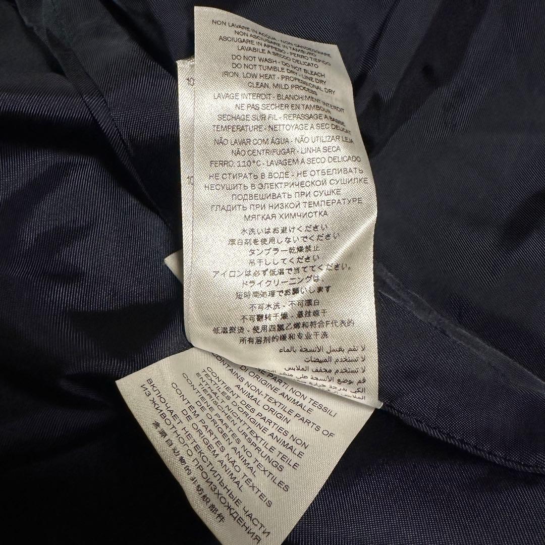 GUCCI チルドレンズ size5 紺 ステンカラーコート キッズ 女の子用