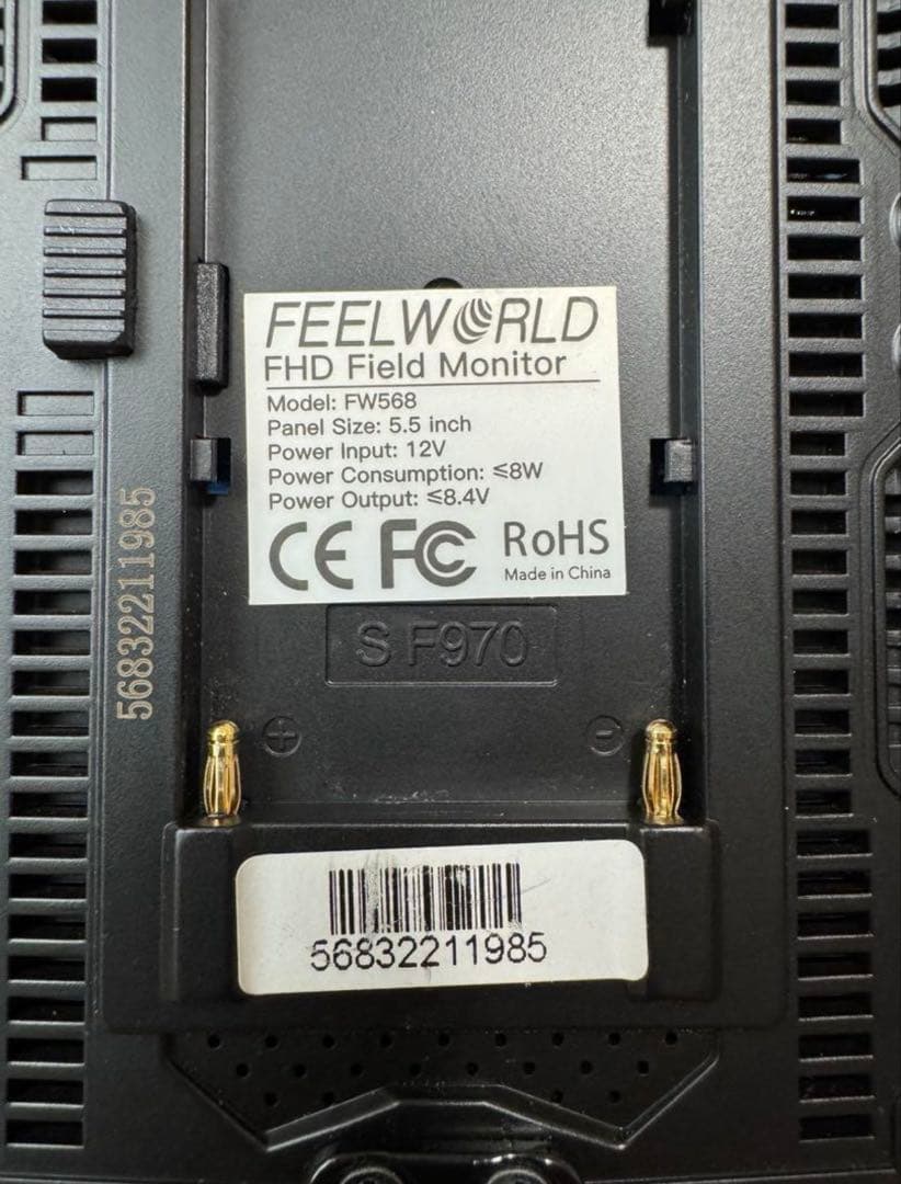 すじこ　FEELWORLD FW568 5.5inch モニター