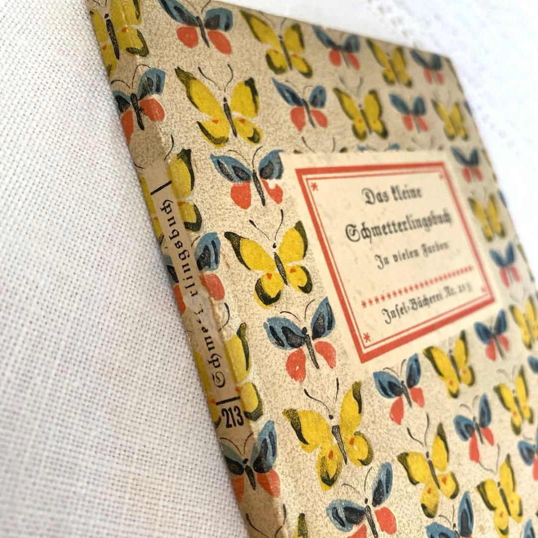 人気３冊　インゼル文庫まとめ売り　蝶　鳥　木　図鑑　洋書　古書