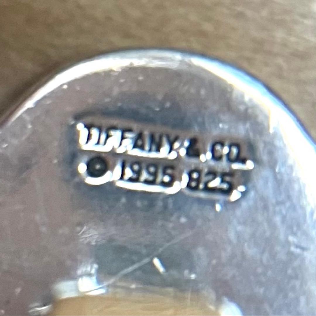 ☆にゃんこ様用　Tiffany ティファニー カフリンクス オーバル シルバー