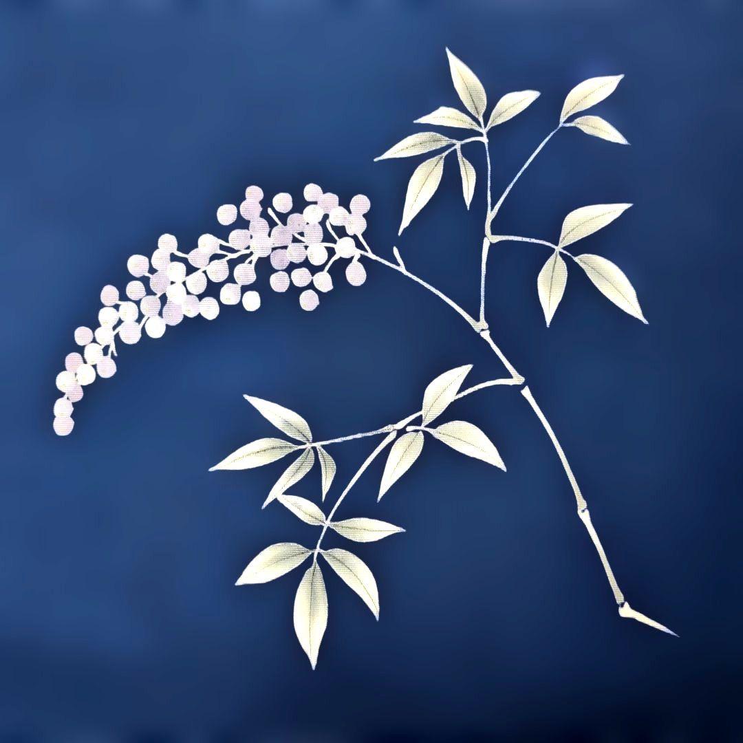 【マレーンひめ、帯3本】　　　　1149 手描きの帯　塩瀬の帯　名古屋帯