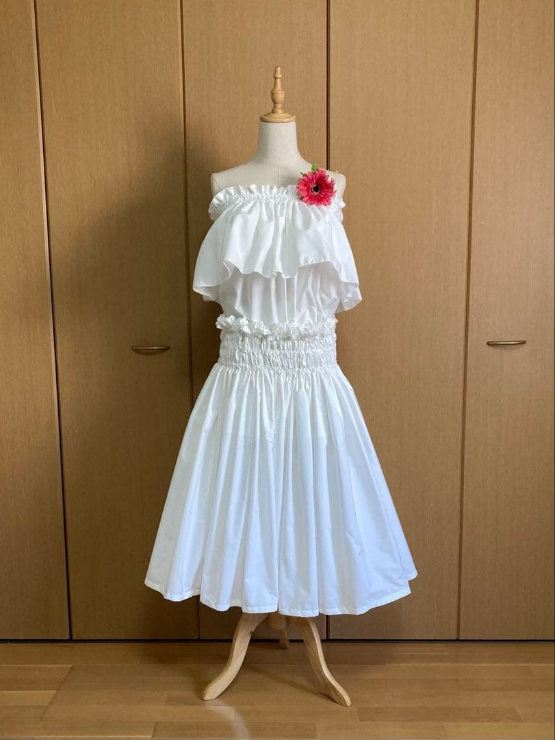 あ☆無地パウスカート☆フラダンス☆パウスカート☆ブラック