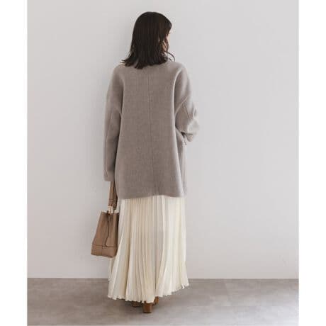 NOBLE　MTRオーバーPコート36　ベージュ