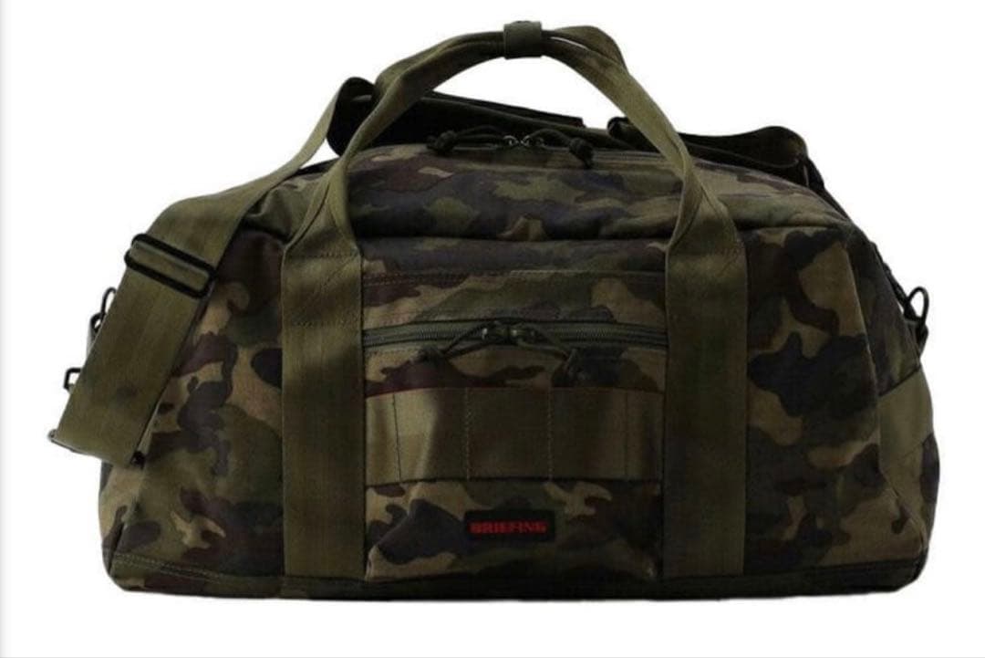 ブリーフィング　briefing ボストンバッグ　ゴルフ　旅行　迷彩　大容量　美