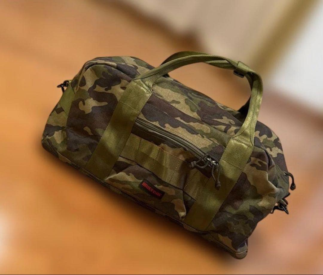 ブリーフィング　briefing ボストンバッグ　ゴルフ　旅行　迷彩　大容量　美