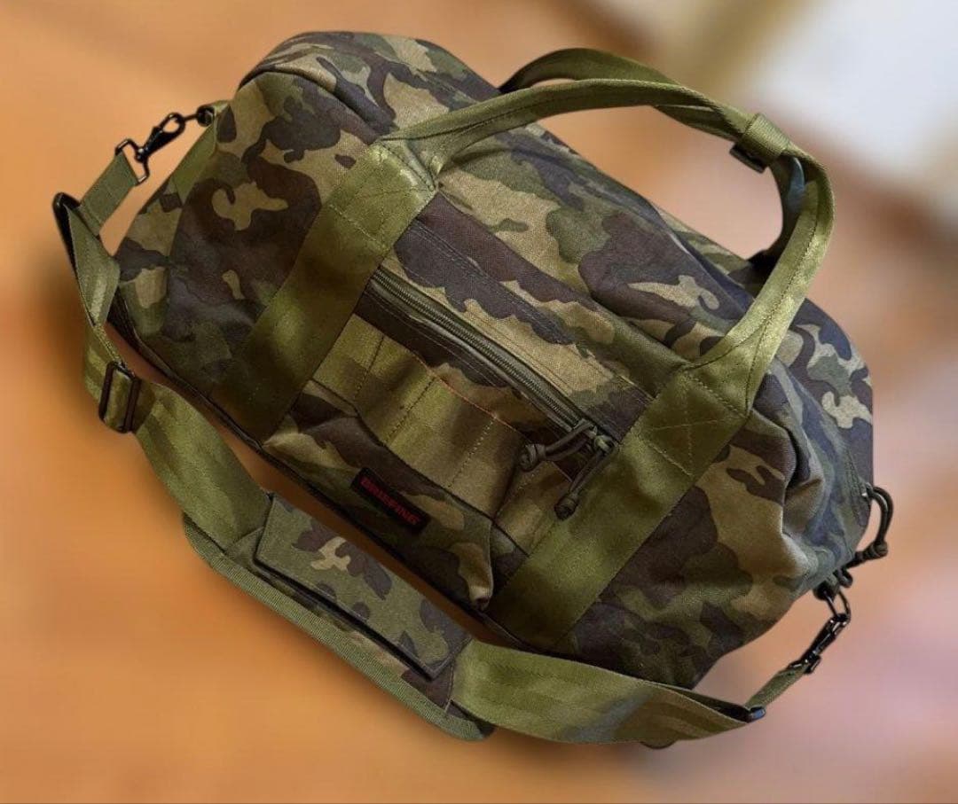 ブリーフィング　briefing ボストンバッグ　ゴルフ　旅行　迷彩　大容量　美