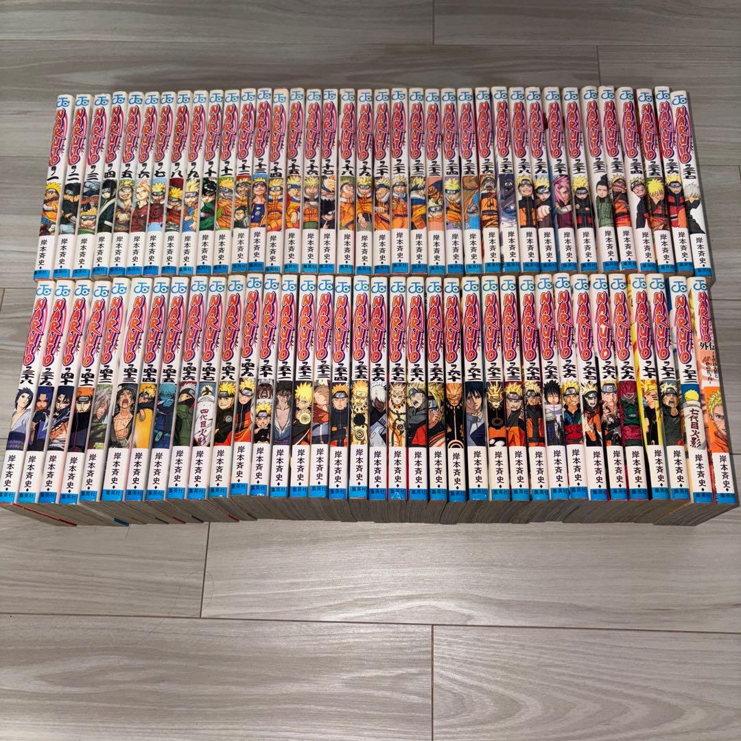 NARUTO 全巻セット 72巻+外伝1巻