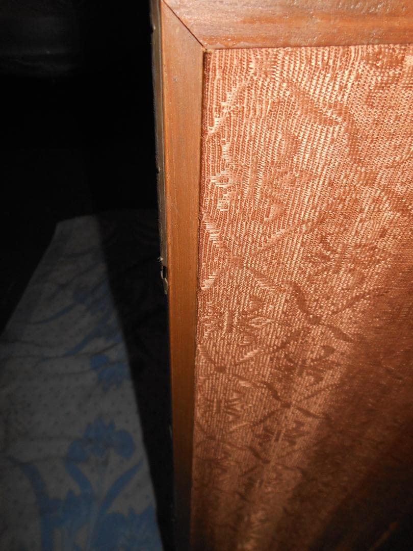 しじみん　屏風　中国絵画？　幅140㎝　高さ89㎝　(348)