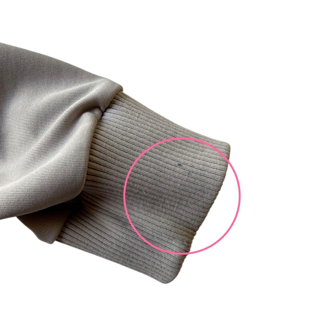 80s adidas トラックジャケット 台湾製 XL グレー