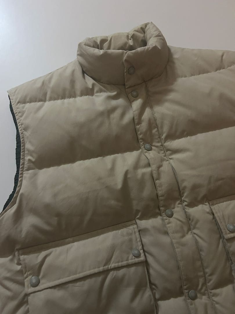 90s eddie Bauer 希少サイズXXL ダウンベスト　llbean