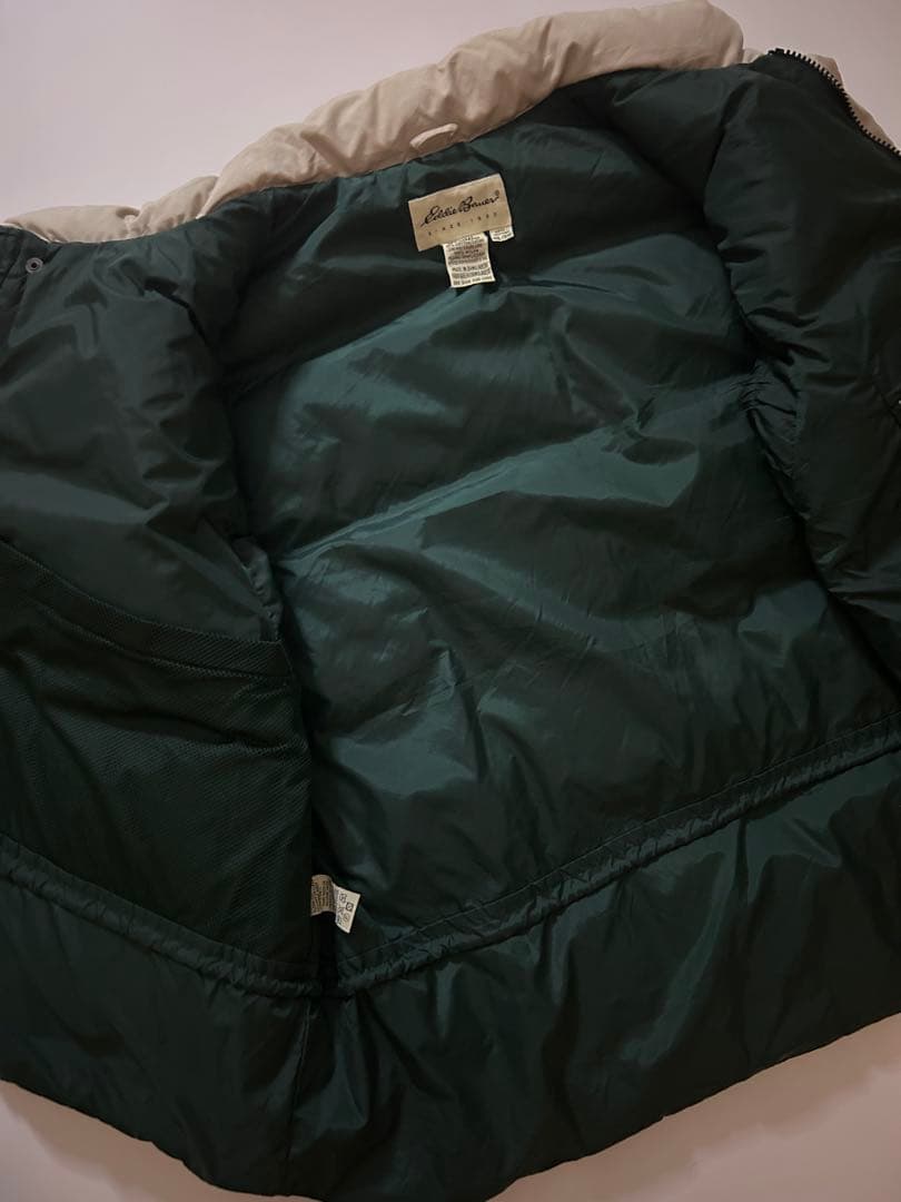 90s eddie Bauer 希少サイズXXL ダウンベスト　llbean