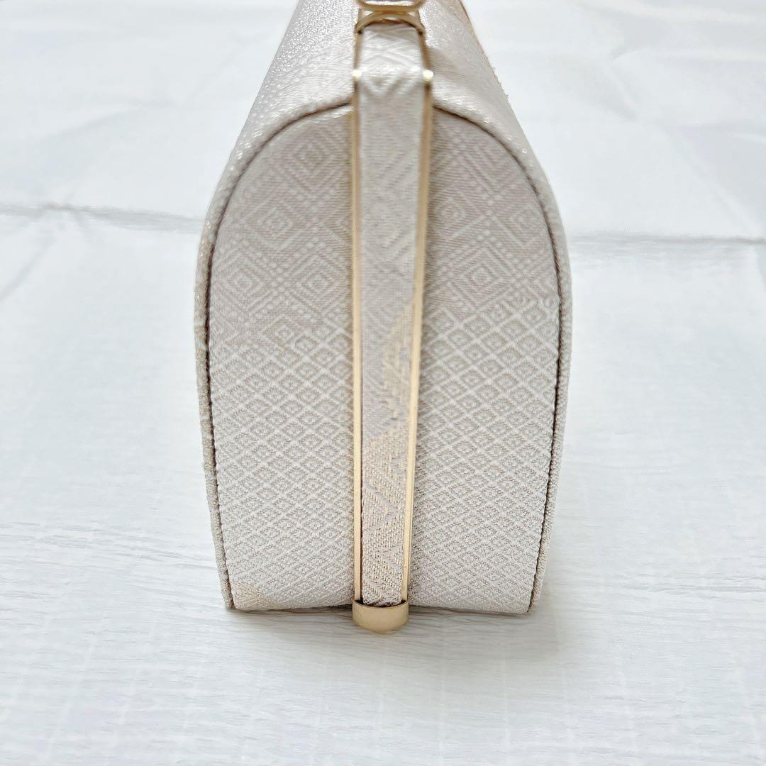 【アップルパイ⭐︎⭐︎⭐︎】神田胡蝶　和装バッグ　フォーマル　正絹　金糸　礼装