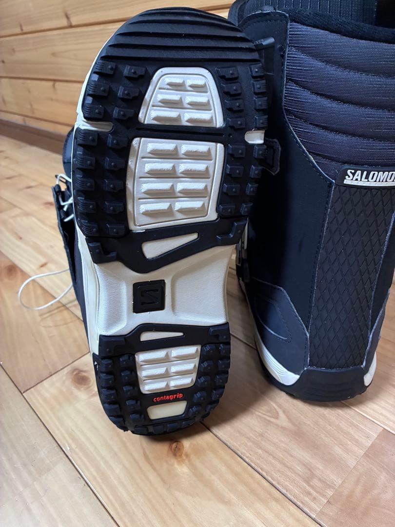 SALOMON ブーツ ブラック　25cm スノボ　24 23.5 サロモン