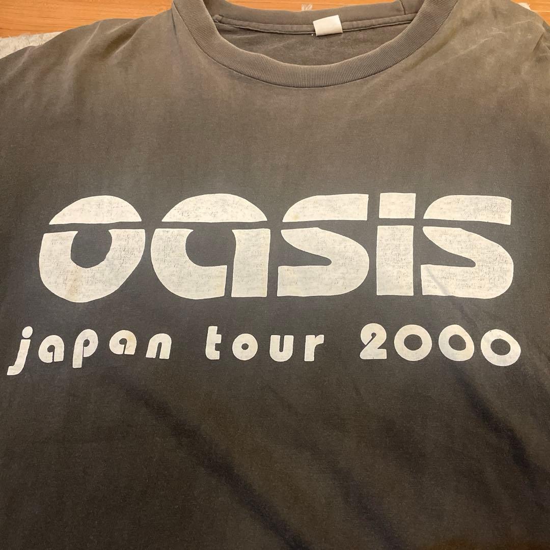 【激レア！】00s 激渋鬼フェード！ OASIS 2000年ツアー tシャツ