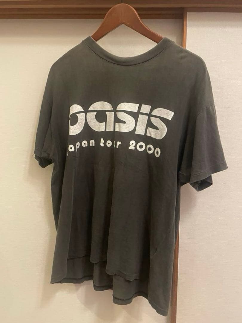 【激レア！】00s 激渋鬼フェード！ OASIS 2000年ツアー tシャツ